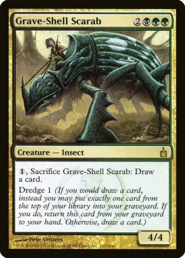 naokuroshop MTG [RAV][211][多][R][EN][墓掘り甲のスカラベ/Grave-Shell Scarab] NM