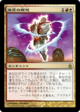 naokuroshop MTG [RAV][226][多][R][JP][焼尽の瞑想/Searing Meditation] NM