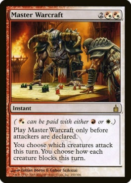 naokuroshop MTG [RAV][250][多][R][EN][戦場操作/Master Warcraft] NM