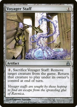 naokuroshop MTG [RAV][274][茶][U][EN][航海者の杖/Voyager Staff] NM