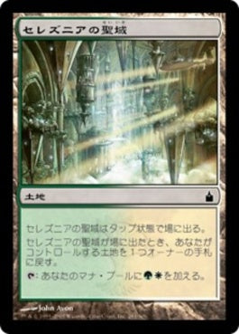 naokuroshop MTG [RAV][281][土地][C][JP][セレズニアの聖域/Selesnya Sanctuary] NM