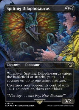 naokuroshop MTG [REX][0029][黒][R][EN][毒吐きディロフォサウルス/Spitting Dilophosaurus] NM