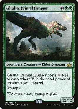 naokuroshop MTG [RIX][130][緑][R][EN][原初の飢え、ガルタ/Ghalta, Primal Hunger] NM