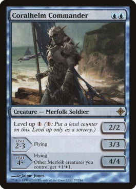 naokuroshop MTG [ROE][057][青][R][EN][珊瑚兜の司令官/Coralhelm Commander] NM