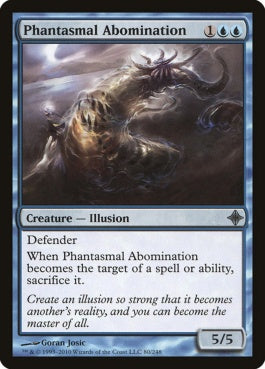 naokuroshop MTG [ROE][080][青][U][EN][幻影の嫌悪者/Phantasmal Abomination] NM