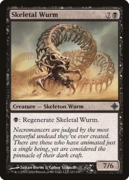 naokuroshop MTG [ROE][127][黒][U][EN][骸骨のワーム/Skeletal Wurm] NM