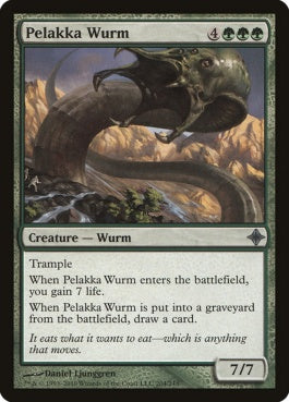 naokuroshop MTG [ROE][204][緑][U][EN][ペラッカのワーム/Pelakka Wurm] NM