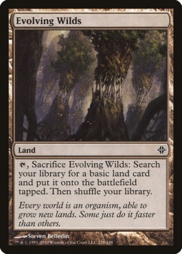 naokuroshop MTG [ROE][228][土地][C][EN][進化する未開地/Evolving Wilds] NM