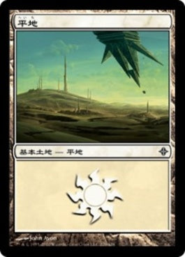 naokuroshop MTG [ROE][229][土地][C][JP][平地/Plains] NM