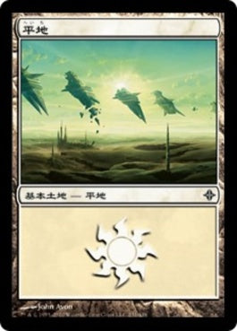 naokuroshop MTG [ROE][231][土地][C][JP][平地/Plains] NM