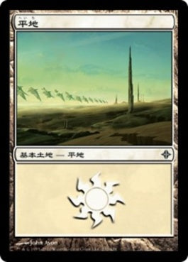 naokuroshop MTG [ROE][232][土地][C][JP][平地/Plains] NM