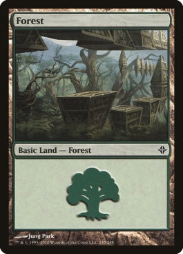 naokuroshop MTG [ROE][245][土地][C][EN][森/Forest] NM