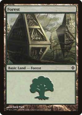 naokuroshop MTG [ROE][247][土地][C][EN][森/Forest] NM