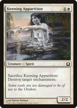 naokuroshop MTG [RTR][012][白][C][EN][叫び回る亡霊/Keening Apparition] NM