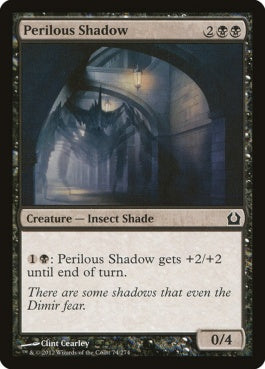 naokuroshop MTG [RTR][074][黒][C][EN][危険な影/Perilous Shadow] NM