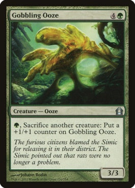 naokuroshop MTG [RTR][126][緑][U][EN][貪り食う軟泥/Gobbling Ooze] NM