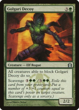 naokuroshop MTG [RTR][127][緑][U][EN][ゴルガリのおとり/Golgari Decoy] NM