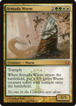 naokuroshop MTG [RTR][143][多][M][EN][大軍のワーム/Armada Wurm] NM