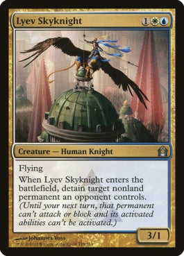 naokuroshop MTG [RTR][179][多][U][EN][リーヴの空騎士/Lyev Skyknight] NM