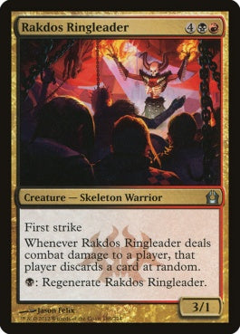 naokuroshop MTG [RTR][186][多][U][EN][ラクドスの首謀者/Rakdos Ringleader] NM