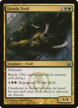 naokuroshop MTG [RTR][205][多][C][EN][構脚のトロール/Trestle Troll] NM