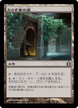 naokuroshop MTG [RTR][245][土地][U][JP][ならず者の道/Rogue's Passage] NM