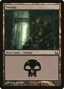 naokuroshop MTG [RTR][261][土地][C][EN][沼/Swamp] NM