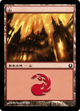 naokuroshop MTG [RTR][269][土地][C][JP][山/Mountain] NM