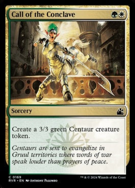 naokuroshop MTG [RVR][0169][多][C][EN][議事会の招集/Call of the Conclave]（foil） NM