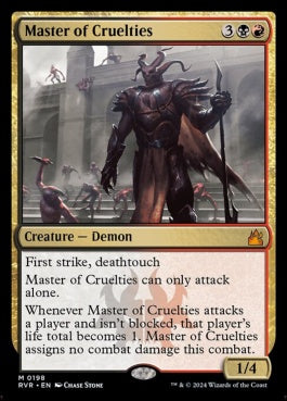 naokuroshop MTG [RVR][0198][多][M][EN][残虐の達人/Master of Cruelties]（foil） NM