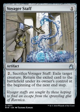 naokuroshop MTG [RVR][0271][茶][U][EN][航海者の杖/Voyager Staff] NM