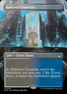 naokuroshop MTG [RVR][0295][土地][R][EN][神聖なる泉/Hallowed Fountain] NM