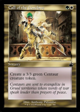 naokuroshop MTG [RVR][0358][多][C][EN][議事会の招集/Call of the Conclave]（foil） NM