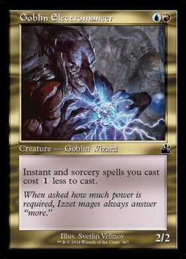 naokuroshop MTG [RVR][0367][多][C][EN][ゴブリンの電術師/Goblin Electromancer]（foil） NM