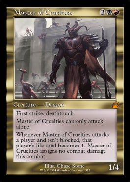 naokuroshop MTG [RVR][0373][多][M][EN][残虐の達人/Master of Cruelties]（foil） NM