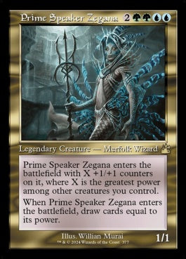 naokuroshop MTG [RVR][0377][多][R][EN][首席議長ゼガーナ/Prime Speaker Zegana]（foil） NM