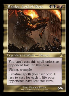 naokuroshop MTG [RVR][0379][多][R][EN][暴動の長、ラクドス/Rakdos, Lord of Riots] NM