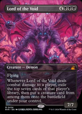 naokuroshop MTG [RVR][0424][黒][M][EN][虚無の王/Lord of the Void] NM