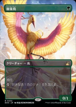 naokuroshop MTG [RVR][0432][緑][R][JP][極楽鳥/Birds of Paradise] NM