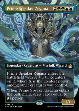 naokuroshop MTG [RVR][0439][多][R][EN][首席議長ゼガーナ/Prime Speaker Zegana]（foil） NM