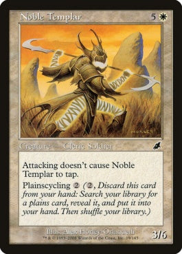 naokuroshop MTG [SCG][019][白][C][EN][気高き院僧/Noble Templar] NM