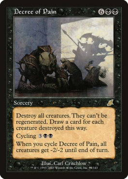 naokuroshop MTG [SCG][064][黒][R][EN][苦痛の命令/Decree of Pain] NM