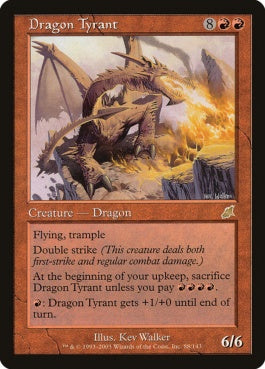 naokuroshop MTG [SCG][088][赤][R][EN][ドラゴンの暴君/Dragon Tyrant] NM