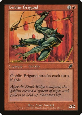 naokuroshop MTG [SCG][094][赤][C][JP][ゴブリンの盗賊/Goblin Brigand] NM