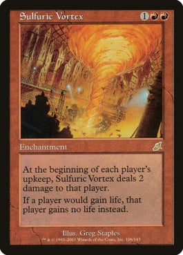 naokuroshop MTG [SCG][106][赤][R][JP][硫黄の渦/Sulfuric Vortex] NM