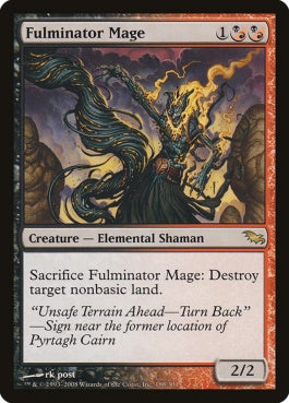 naokuroshop MTG [SHM][188][多][R][EN][大爆発の魔道士/Fulminator Mage] NM