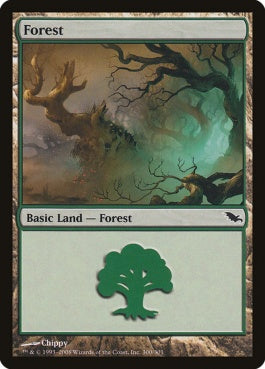 naokuroshop MTG [SHM][300][土地][C][EN][森/Forest] NM