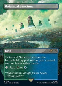 naokuroshop MTG [SLD][1376][土地][R][EN][植物の聖域/Botanical Sanctum] NM