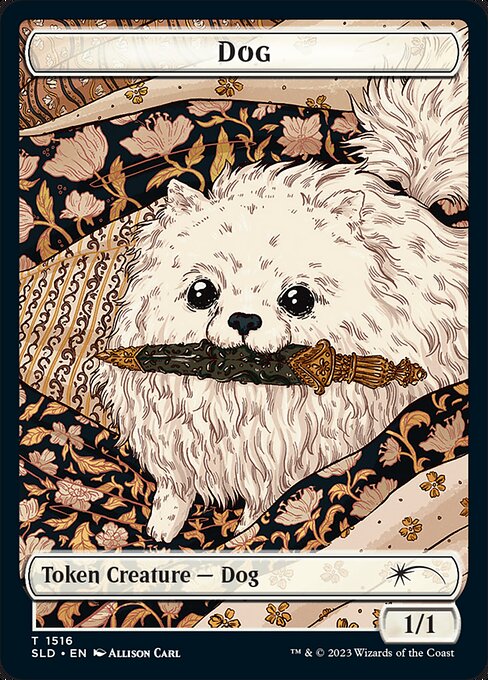 naokuroshop MTG [SLD][1516/1517][犬+猫トークン/Dog+Cat token] NM