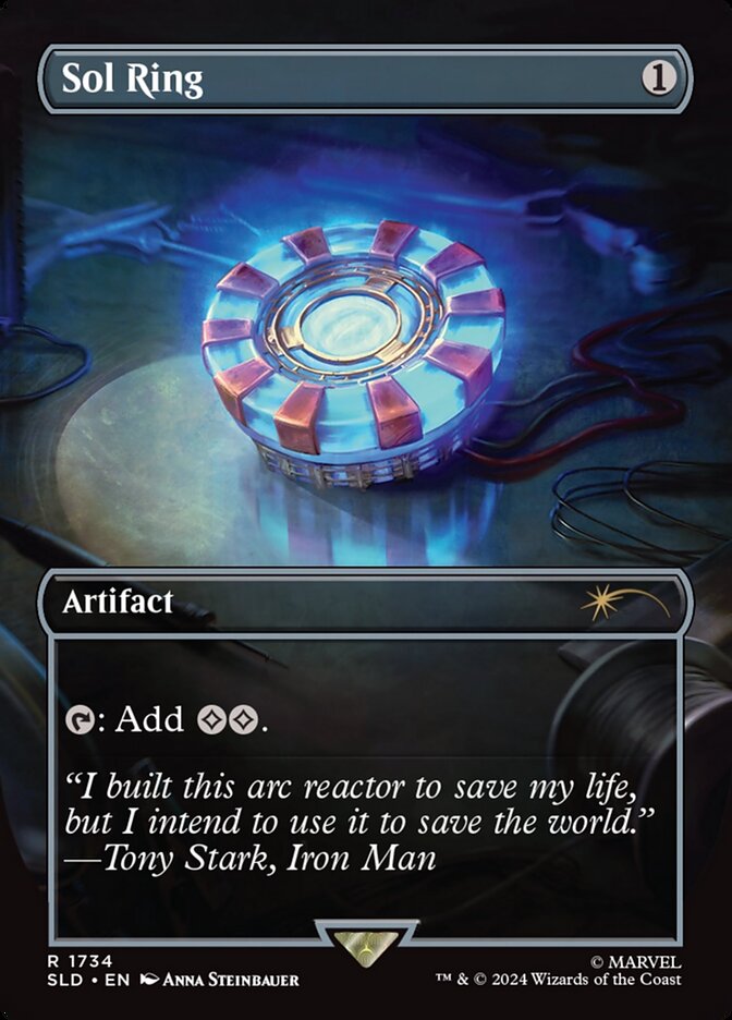 naokuroshop MTG [SLD][1734][茶][R][EN][太陽の指輪/Sol Ring] NM